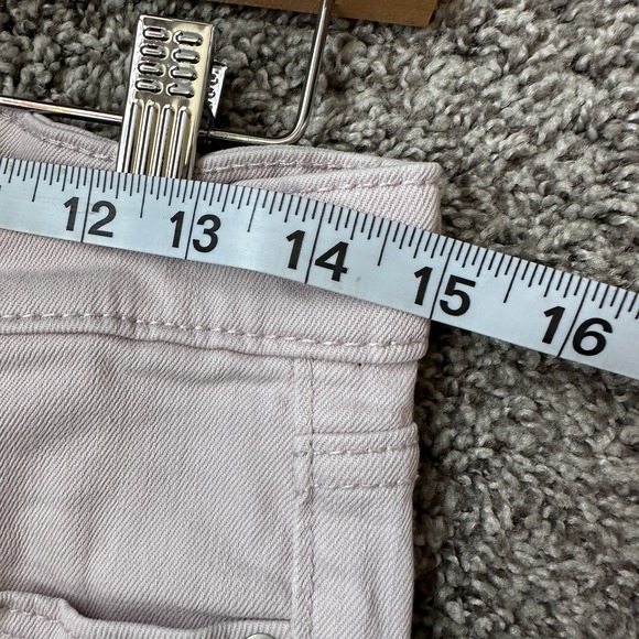Gap Girlfriend Cropped Light Pink Jeans Size 2 - Picture 4 of 5